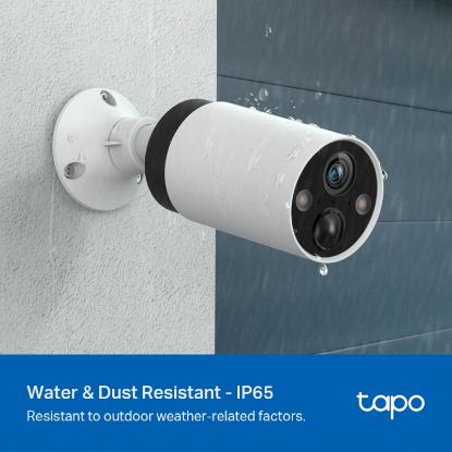 Mrežna nadzorna kamera TP-LINK Tapo C420S1, Tapo H200 Hub, 2K, baterijska, vanjska, WiFi, senzor pokreta, noćno snimanje