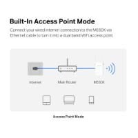 Wireless range extender MERCUSYS ME60X, 300Mbps/1201Mbps, 1x Gigabit port, 2x antene