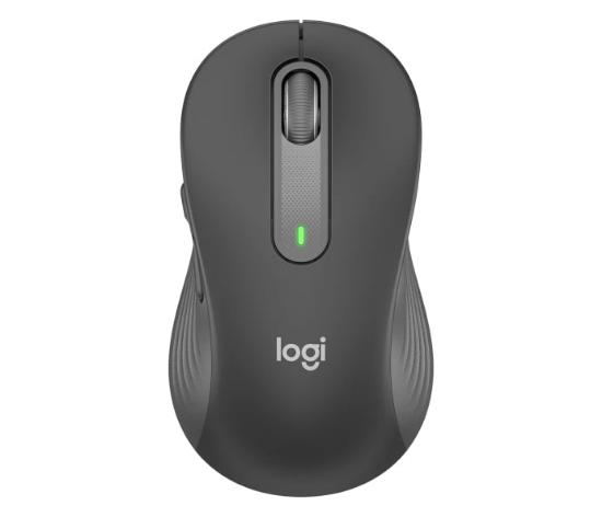 Miška LOGITECH M650 L, bežični, optički, 4000dpi, USB, BT, črni
