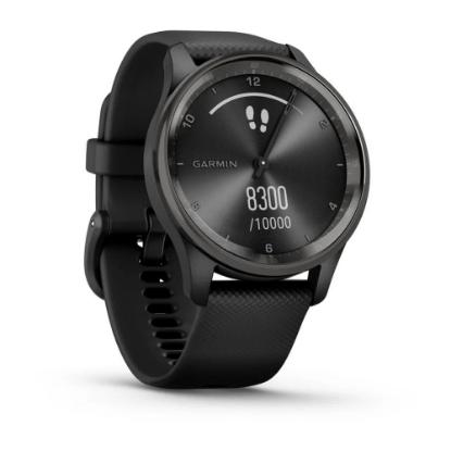 Pametni sat GARMIN Vivomove Trend, multisport, crni/crni remen