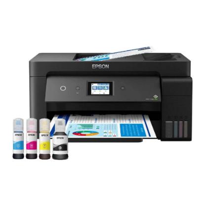 Multifunkcijski Tiskalnik EPSON ITS L14150, Tiskalnik/scanner/copy/fax, Eco Tank, 4800 dpi, USB, LAN, WiFi