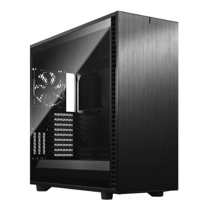 Ohišje FRACTAL DESIGN Define 7 XL TG Light, E-ATX, USB-C, črno, bez napajalnika
