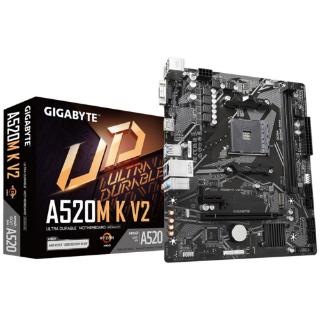 Matična plošća GIGABYTE A520M K V2, AMD A520, mATX, s. AM4