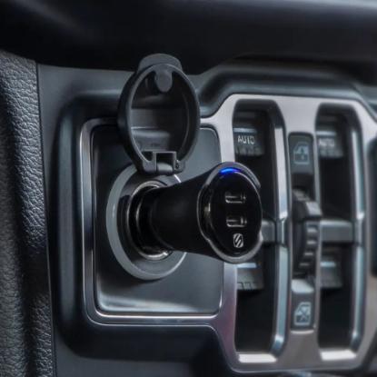 Auto punjač SCOSCHE PowerVolt PD40, dual port 40W USB-C