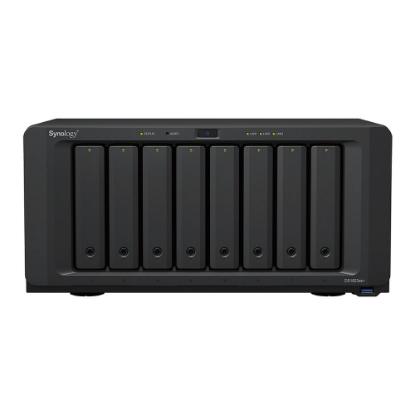 SYNOLOGY DS1823xs+ DiskStation 8-bay NAS server, 2.5"/3.5"/NVMe HDD/SSD, Wake on LAN/WAN, 8GB, G-LAN, 3x USB 3.2