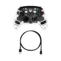 Gamepad HYPERX Clutch Gladiate RGB, za PC/XBOX ONE/X/S, žičani, prozirni