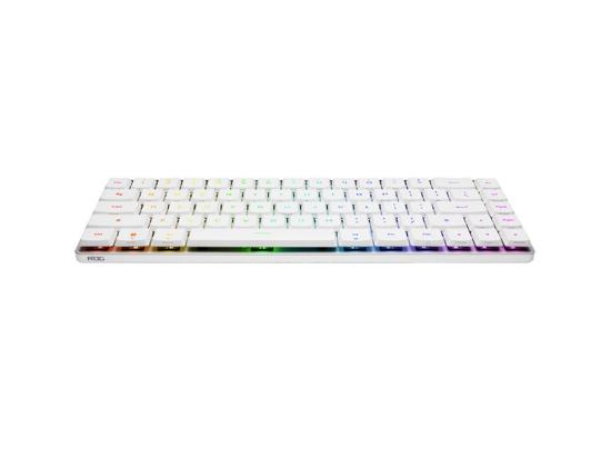 Tipkovnica ASUS ROG Falchion RX Low Profile, RGB, mehanička, brezžična, US Layout, bela, USB