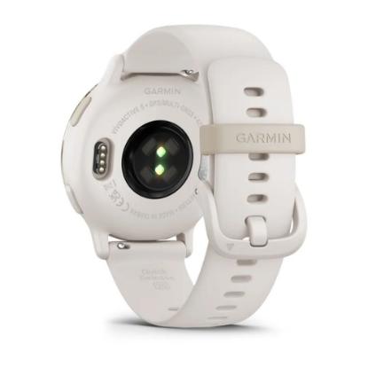 Pametni sat GARMIN Vivoactive 5, senzor otkucaja, GPS, zlatni/bijeli remen