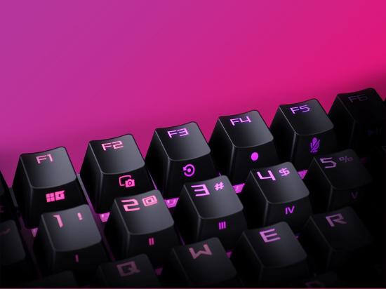 Tipkovnica ASUS ROG Strix Scope II, RGB, mehanička, ROG NX Snow switch, US Layout, črna, USB