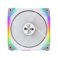 Ventilator LIAN LI Uni SL140 RGB, 140mm PWM, beli, 2 komada