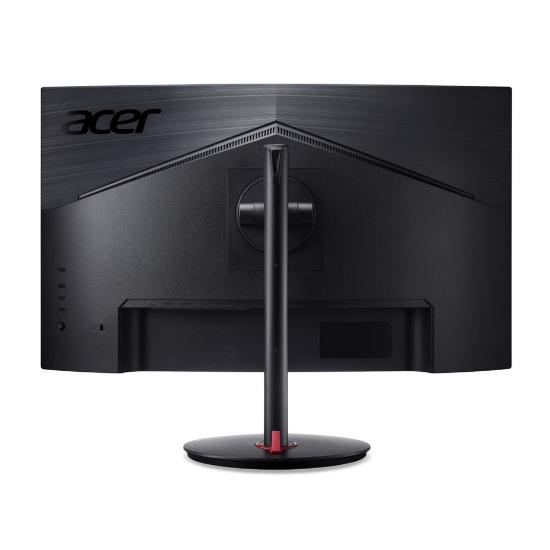 Gaming Monitor 27" ACER Nitro XZ271UP3bmiiphx UM.HX1EE.311, QHD, VA, 180Hz, 1ms, 300cd/m2, ukrivljen, zvočnici, črni