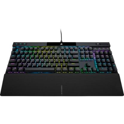 Tipkovnica CORSAIR K70 RGB PRO, optičko-mehanička, Corsair OPX, US Layout, USB, črna