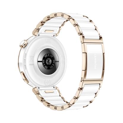 Pametni sat HUAWEI Watch GT 5 Pro Jana-B29C, 42mm, multisport, keramički remen, bijelo-zlatni