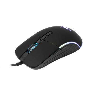 Miška BARACUDA BGM-011 Nautilus, RGB, optički, 12800dpi, črni