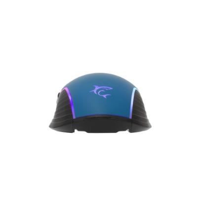 Miška WHITE SHARK Azarah, 6400dpi, optički, žičani, modri