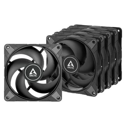 Ventilator ARCTIC P12 Max, PWM, 120mm, 3300 okr/min, 5 pack, črni
