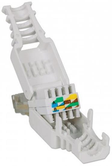 UTP konektor INTELLINET RJ 45, CAT5/6, modularni, nije potreban alat - komad