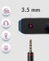Docking station ICY BOX IB-DK4070-CPD USB-C, 3x USB 3.0, 1x USB 2.0, 2x HDMI, 1x VGA, SD/microSD čitač, RJ45, audio, za laptop