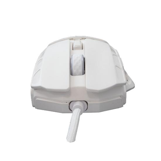 Miška WHITE SHARK Ector, RGB, optički, 12400dpi, beli