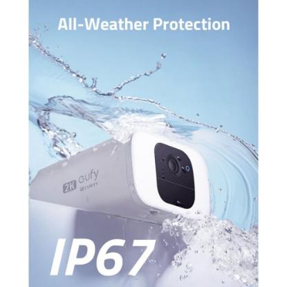 Mrežna nadzorna kamera ANKER Eufy SoloCam S40 T81243W1, 2K, solarna, vanjska, bijela