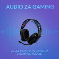 Slušalice LOGITECH Gaming G335, crne