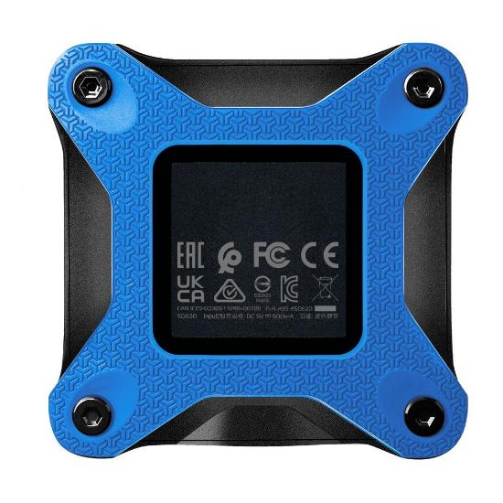 SSD vanjski 1TB ADATA SD620, SD620-1TCBL, 520/460 MB/s, USB 3.2 Gen2, plavi