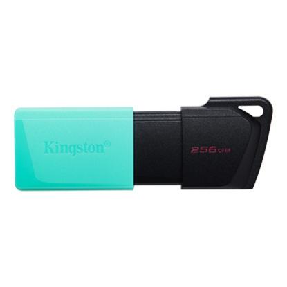 Memorija USB 3.2 FLASH DRIVE, 256GB, KINGSTON DataTraveler Exodia M DTXM/256GB, crno/zeleni
