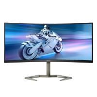 Gaming monitor 34" PHILIPS Evnia 34M1C5500VA/01, UWQHD, VA, 165Hz, 1ms, 300cd/m2, FreeSync, ukrivljen, zvočnici, črni