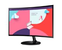Monitor 24" LED SAMSUNG LS24C360EAUXEN, FHD VA, 4ms, 250 cd/m2, ukrivljen, črni