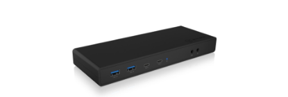 Docking station ICY BOX IB-DK2245AC, USB-C na 2x DP, 2x HDMI, 2x USB-C, 3x USB 3.2 Type-A, G-LAN RJ45, za laptop