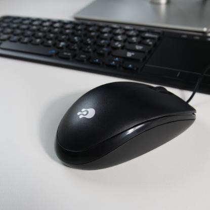 Miška OCTIO M100U, črni, USB