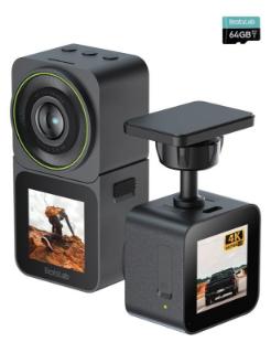 Sportska / auto kamera 360 Botslab Versatile Camera Kit V9H UHD (4K), crna