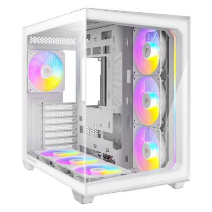 Ohišje ANTEC C5 ARGB, MIDI, ATX, window, belo, bez napajalnika