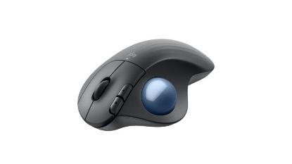 Miška LOGITECH Ergo M575S, optički, 2000dpi, trackball, bežični, USB, sivi