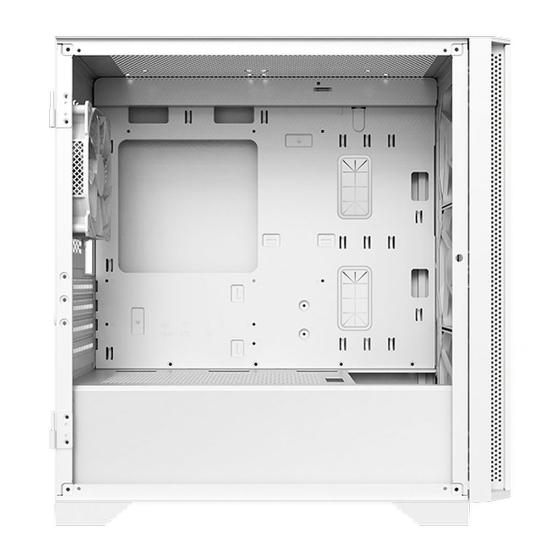 Ohišje MONTECH Air 100 ARGB, prozor, RGB, mATX, belo