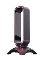 Stalak za slušalice TRUST Cintar, RGB, USB hub