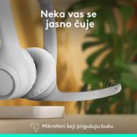 Slušalice LOGITECH Zone 300, bežične, BT, bijele