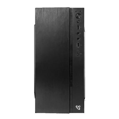Ohišje SBOX PCC-05, mATX Mid Tower, črno, bez napajalnika