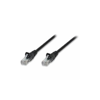 Kabel INTELLINET, patch CAT5e, U/UTP, crni, 1m