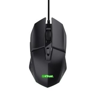 Miška TRUST GXT 109 Felox, RGB, optički, 6400dpi, črni