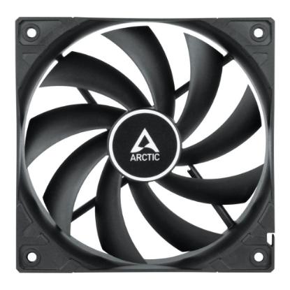 Ventilator ARCTIC F12 Black, 120mm, 1350 okr/min, črni