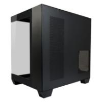 Ohišje LC POWER 809B Dark Storm_X, MIDI, ATX, bez napajalnika, črno