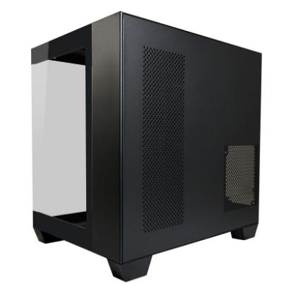 Ohišje LC POWER 809B Dark Storm_X, MIDI, ATX, bez napajalnika, črno