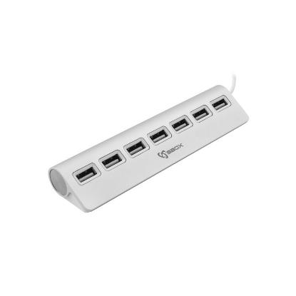 USB HUB SBOX H-207, 7-portni USB 2.0, bijeli
