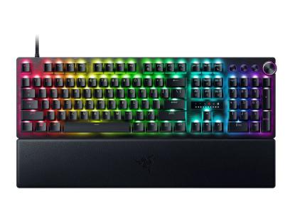 Tipkovnica RAZER Huntsman V3 Pro, Analog Switch, RGB, HR/US Layout, USB, crna