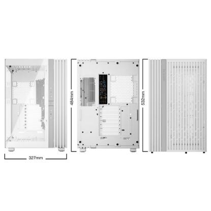 Ohišje BE QUIET Light Base 900 DX, E-ATX, belo, bez napajalnika