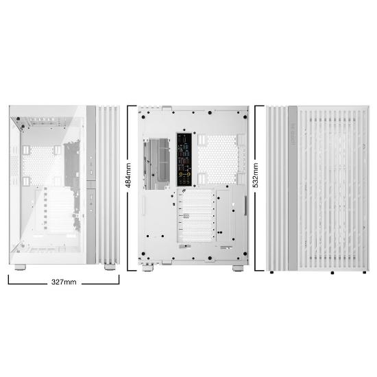Ohišje BE QUIET Light Base 900 DX, E-ATX, belo, bez napajalnika