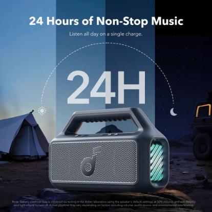 Zvučnik ANKER SoundCore Boom 2, BT, 80W, vodootporan, plavi