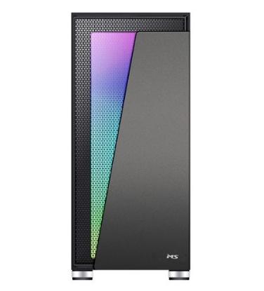 Ohišje MS ARMOR V715 gaming, MIDI, ATX, window, črno, bez napajalnika
