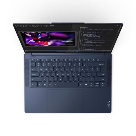 Laptop LENOVO Yoga Slim 7 83ED002ERM / Snapdragon X Elite X1E 78 100, 32GB, 1TB SSD, Qualcomm Adreno, 14,5" 2,9K 90Hz OLED Touch, Windows 11, plavi